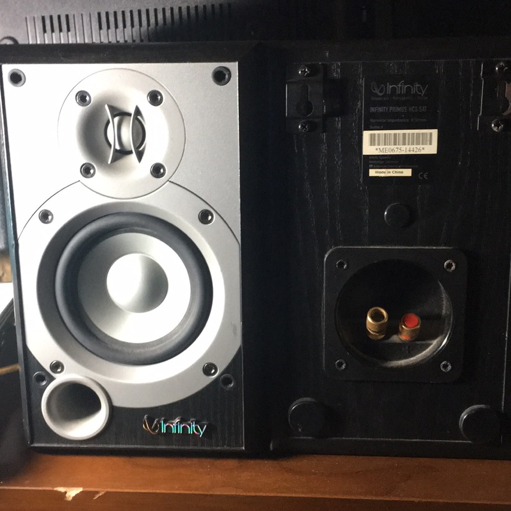 Infinity speakers
